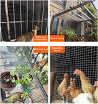 Garden Chicken Wire Animals Enclosure 304 Stainless Steel Woven Wire Mesh - Image 5