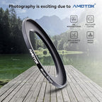49mm Lens to 67mm Camera Lens Adapter, 49mm to 67mm Filter Step-Up Adapter Ring - Image 2
