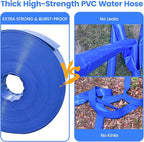 Poolvio Backwash Hose 2" x 100 ft, Tear-Resistant & Leak-Free - Image 5