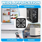 PATIKIL 70mm Fan Filter Grill - Image 7