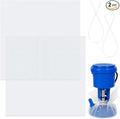 2 Sets 19.7 x 19.7 Inch Swamp Cooler Pump Swamp Cooler Filter Mesh Pump Basket by CroBlissful