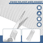 uxcell 8 Mesh 39" x 12" Woven Wire Mesh, 304 Stainless Steel Air Vent Filter - Image 4