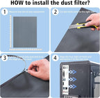 400x300mm DIY PC Case Dust Mesh Filter - Image 5