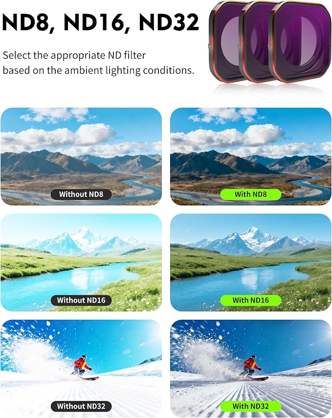 UV Lens Filter for Insta360 Ace Pro2, Ultra Clear Protection Shield, - Image 3