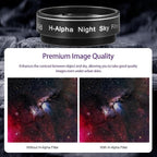 Astromania Telescope Filter, 1.25 Inches Narrowband Hydrogen Alpha Filter - Image 3
