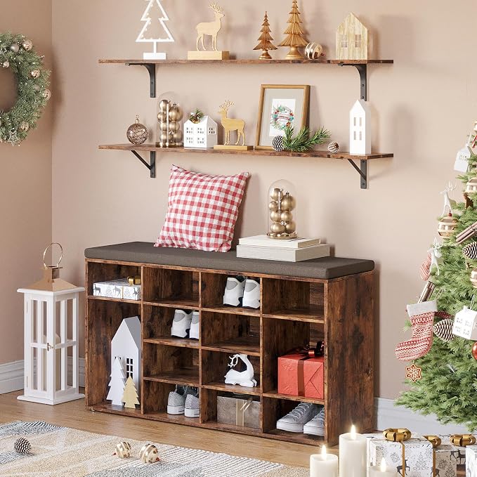 DINZI LVJ Shoe Storage Bench - Image 8