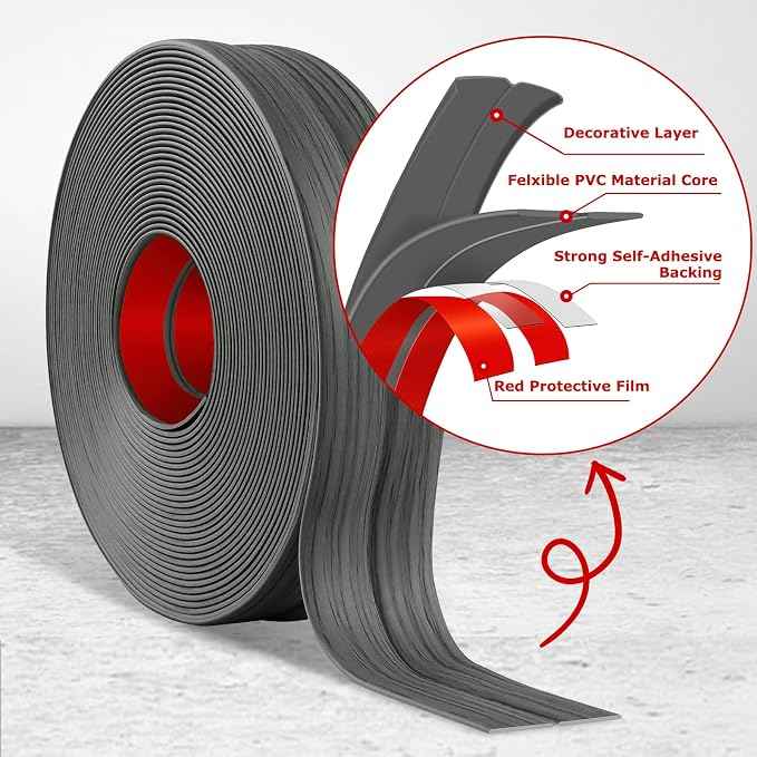 Flexible Wall Corner Protector Moulding Trim Peel and Stick Wall Corner Guards