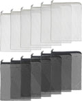 Pawfly 12 Pack Black & White Aquarium Filter Media Bags, Fish Tank Fine Mesh Bag by Pawfly