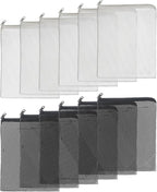 Pawfly 12 Pack Black & White Aquarium Filter Media Bags, Fish Tank Fine Mesh Bag by Pawfly
