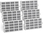 6 PACK W10311524 Refrigerator Air Filter Replacement Compatible by FinestHomeDecor