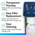 3M Aqua-Pure AP101T Whole House Transparent Water Filter Housing, Standard - Image 5