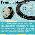 Diaphragm Gasket, Fit for Hayward Perflex DECX5000G, EC50AC Series Extended DE - Image 5