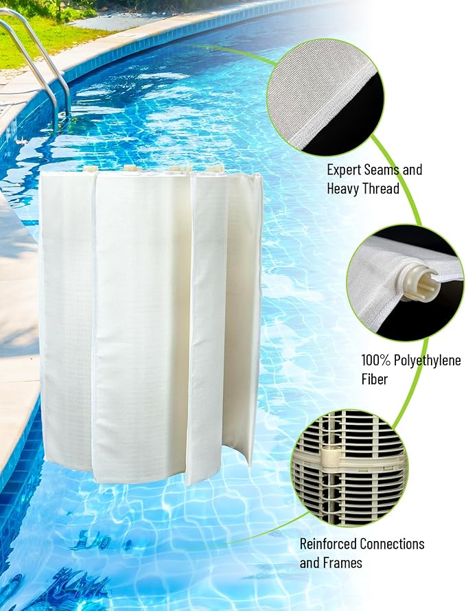 DE Grid 60 sq. ft. Swimming Pool Filter Set Replacement - Image 4