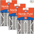 Nordic Pure Air Bear Cub 16x25x3 Replacement 266649-101 MERV 15 Air Filters 3 by NordicPure
