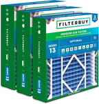 Filterbuy 21x24.5x5 Air Filter MERV 13 Optimal Smoke & Allergy Defense by Filterbuy