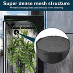 2Pcs 4 Inch Grow Tent Vent Cover Filter, Duct Filter Net - Image 4