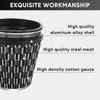 6" 152mm Cold Air Intake Filter Clamp-On Replacement High Flow Inlet Air Filter - Image 3