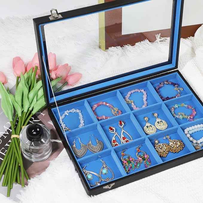 Stratalife Jewelry Organizer Bracelet Earring Holder Organizer Jewelry Drawer