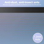 400x300mm DIY PC Case Dust Filter, 1.2mm Hole, PVC Dustproof Mesh Filter Cover - Image 3