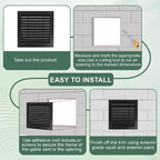 2-Pack Paintable Gable Vents - Image 6