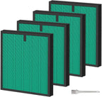 4 Pack HY4866 Air Purifier Replacement Filter Compatible by Cleangela