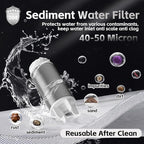 FA22 MINI Brass Sediment Filter, 50 Micron, Reusable Water Filter, Anti Scale - Image 4