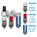 NANPU 1/2" NPT Industrial Grade 3 Stage Air Drying System - Image 5