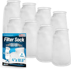 Aquatic Experts 4 inch Ring 100 Micron Felt Filter Sock by AquaticExperts