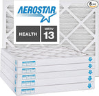 Aerostar 14x24x2 MERV 13, Pleated Air Filter, Box of 6, Made in the USA by AirFiltersDelivered