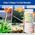 Aquarium Test Kit |150 Strips | Aquarium Test Strips 11-in-1 | Quick Accurate - Image 5