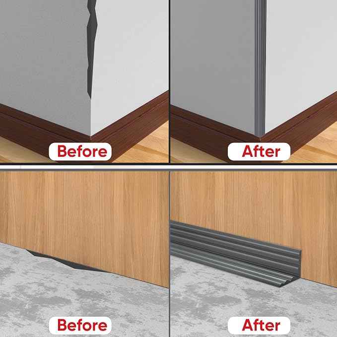 Wall Corner Protector Peel and Stick Wall Molding Trim Flexible Corner Guard
