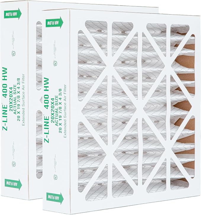 Glasfloss ZL 20x20x4 MERV 10 Air Cleaner Filter replacements by Glasfloss