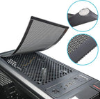 280x140mm PC Case Dust Mesh Filter, Magnetic Frame Computer Fan Dust Mesh PC - Image 3