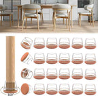 24PCS Upgraded Silicone Chair Leg Floor Protectors