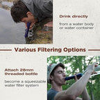 Membrane Solutions Water Filter Straw S2, NSF/ANSI 42&372&401 Certified - Image 3