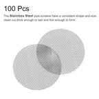 MECCANIXITY Pipe Screen Stainless Steel Screens, 1 Inch Diameter - Image 3