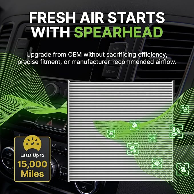 Spearhead OEM+ Particulate Breathe Easy Cabin Filter | Fits Genesis G70 G80 G90 - Image 5
