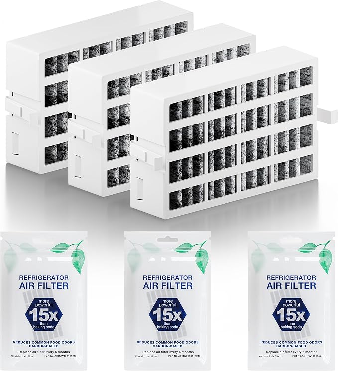 W10311524 AIR1 Refrigerator Air Filter Cartridge Replacement by Funmit
