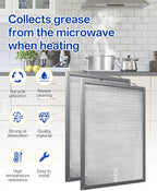 WA6500 QT20000 BPQTF B-roan Stove Hood Vent Filter 11.25"x11.25"x0.38" Aluminum - Image 3