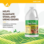 NaturVet – Yard Odor Eliminator Plus Citronella Spray – Eliminate Stool and - Image 2