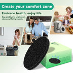 Polyurethane Activated Charcoal Filters -7 Pack 6.7 Inch Round Strong Odor - Image 7