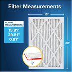 Filtrete 16x30x1 AC Furnace Air Filter, MERV 11, MPR 1000, Micro Allergen - Image 2