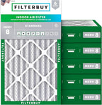 Filterbuy 12x24x4 Air Filter MERV 8 Essential Dust & Allergy Defense, by Filterbuy