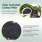 3 Packs 210g Odor Absorbing Activated Carbon Filter Refills - Image 4