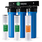 iSpring Whole House Water Filter System, Highly Reduces Sediment, and up to 99% by iSpring