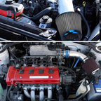 Cold Air Intake Filter High Performance Washable Filter Clamp-On Replacement - Image 7