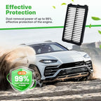 Engine+Cabin Air Filters Set Fit 22-26 Tucson, 21-26 Santa Fe, 20-26 Sonata - Image 3