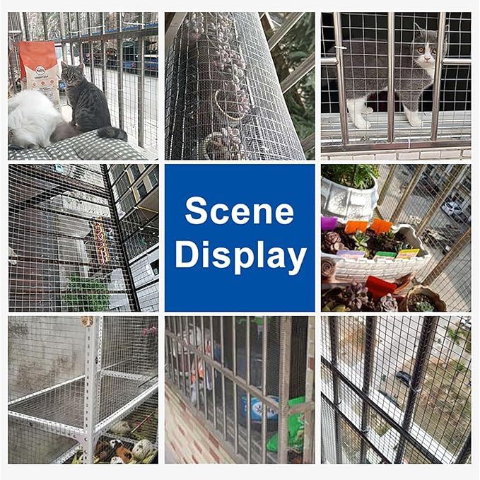 Garden Chicken Wire Animals Enclosure 304 Stainless Steel Woven Wire Mesh - Image 3