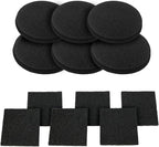 12 Pieces Counter Top Activated Carbon Compost Bin Filters by BRENSTEN
