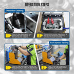 AUTOOL Ultrasonic Fuel Injector Cleaner Tester Support Petrol Motorcycle - Image 5